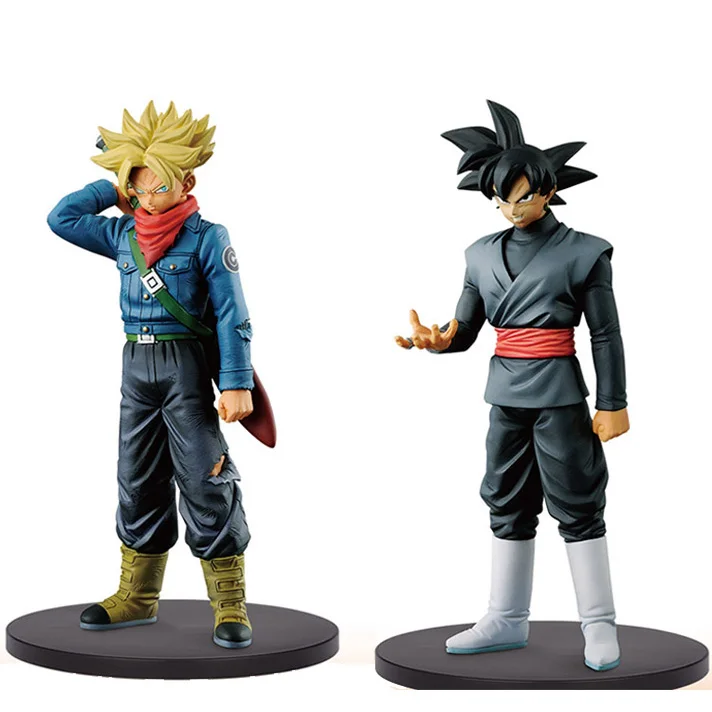 Dragon Ball Z Super trunks Black goku DXF The Super Warriors anime action font b toy