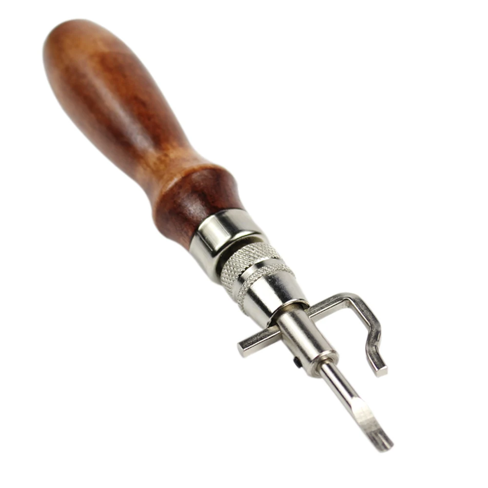 

5 In 1 Grooving Tool Cut Drilling Holes Multifunctional Trencher Edge Pressing For Leather LXY9 JY19