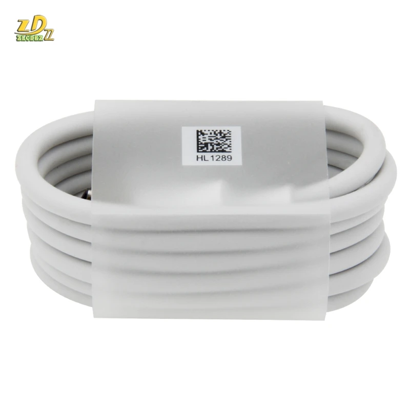 

100pcs/lot High Speed 1m Type C White Round Fast Charging Data Cable for Samsung Sony Xiaomi