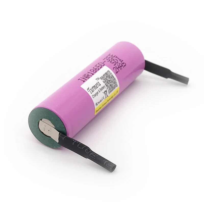 Turmera 18650 3500mAh 13A разрядка INR18650 35E литий ионный аккумулятор 3 7 v Аккумуляторная