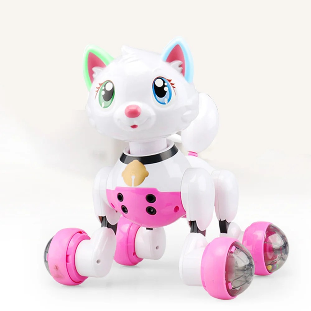 Собака Робот музыка электронный танец домашних животных Интеллектуальный робот собака электронные игрушки 2,4G беспроводной пульт дистанционного управления говорящие игрушки детские подарки - Цвет: WJ3523B