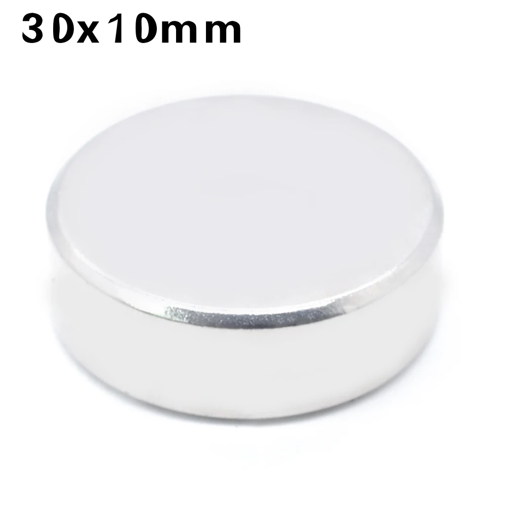 

Powerful Super Strong Permanent Magnet 30 x 10 mm N35 Small Round Rare Earth Neo Neodymium Magnet