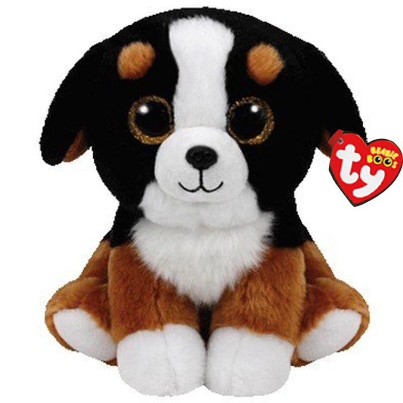 

Ty Boos Cute Animals Roscoe The Dog Plush Toy Doll Christmas Gift