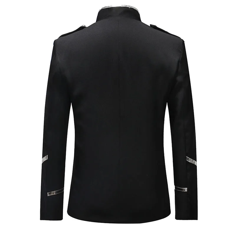 YUNCLOS 2019 Autumn Spring Sequin Stage Suit Jacket Men Party Dress Suit Fashion Digital Printing Casual Drama costume Blazer YUNCLOS 2019 Autumn Spring Sequin Stage Suit Jacket Men Party Dress Suit Fashion Digital Printing Casual Drama costume Blazer