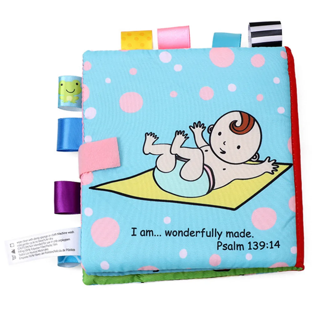 Bebe детские игрушки-погремушки, мягкие животные, звучащие бумажные тканевые книги для новорожденных, подвесные игрушки для детей, раннее обучение, не порванные укусы