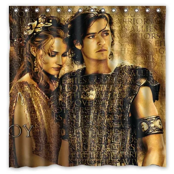 

Troy Waterproof Shower Curtain Custom Polyester Bathroom Curtains Cortina Ducha With Hooks 71*71 inch Drop Shipping