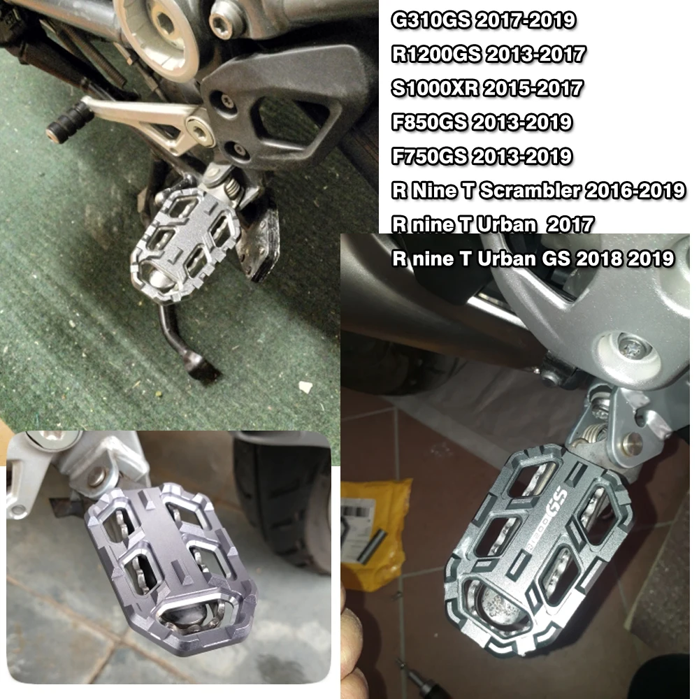 Для BMW G310GS G310 GS G 310 2017 2019 заготовка мотоцикла MX широкие подножки для ног подставки