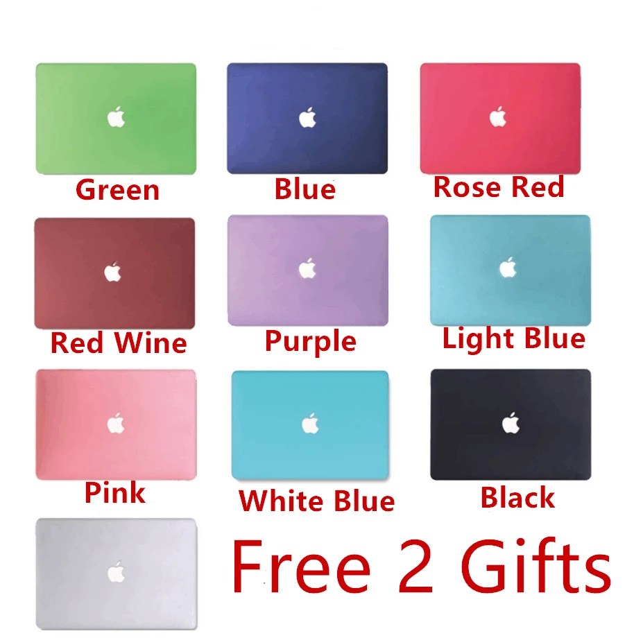 

Matte Case for Macbook 13 A1466 A1932 A1502 A1708 A1398 A1989 2017 2018 Touch Bar Cover For Mac Book Air Pro Retina 11 12 13 15