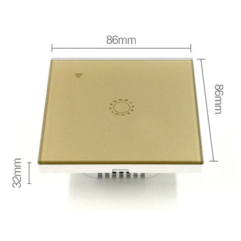

Wall Touch Sensor Switch Smart Home WiFi Touch Wall Light Switch Panel For Alexa Google