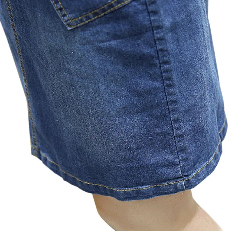 Модные джинсовые платья летние женские винтажные свободные джинсовые платья с коротким рукавом и карманами