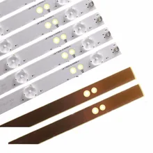 Светодиодный Подсветка подсветка полосы 9 лампы для АОС LD40E01M T4002M 4" ТВ светодиодный-40B800 LB-F3528-GJ40409-H G TPT400LA-J6PE1 LB-PF3528-GJD2P5C404X9-B