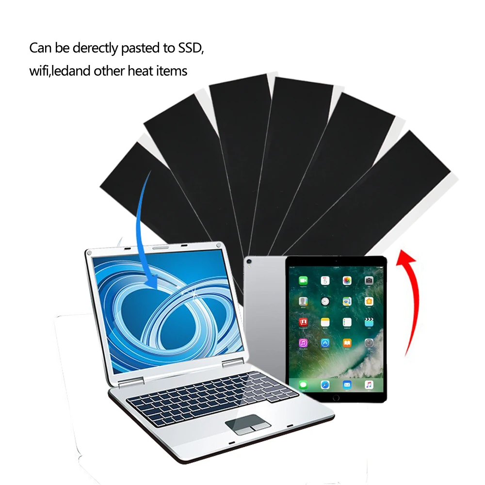 JINTAI New M2 Film Cooler SSD Heatsink For Dell Chromebook 13 7310 Laptop JINTAI New M2 Film Cooler SSD Heatsink For Dell Chromebook 13 7310 Laptop