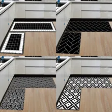 Скандинавский геометрический креативный кухонный Коврик Противоскользящий коврик для ванной комнаты нескользящий моющийся коврик у входной двери Прихожая напольный коврик