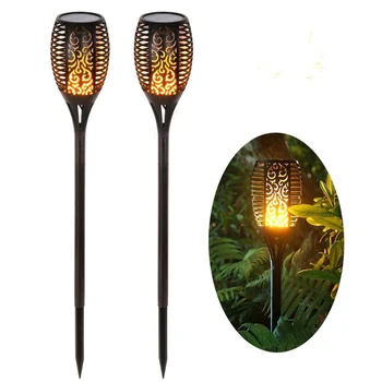 

2pcs 96 LED Waterproof Flickering Flame Solar Torch Light Home Garden Lamp Outdoor Landscape Decoration yard Garden Lawn Light