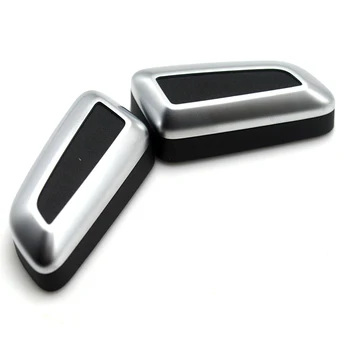 

New high quality For Audi A4 B6 A6 c6 chrome seat regulator chrome plated knob switch button For Audi C6 Q5 Q7 B6 B7 817+818
