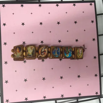 

12pcs Jesus Wood Religion Picture Drop Bracelet Free Shipping