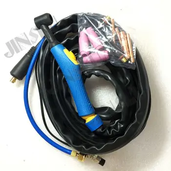 

12 Feet 150A TIG-17/WP-17 air cooled seperate 4M Welding Torch with 10-25 Dinse