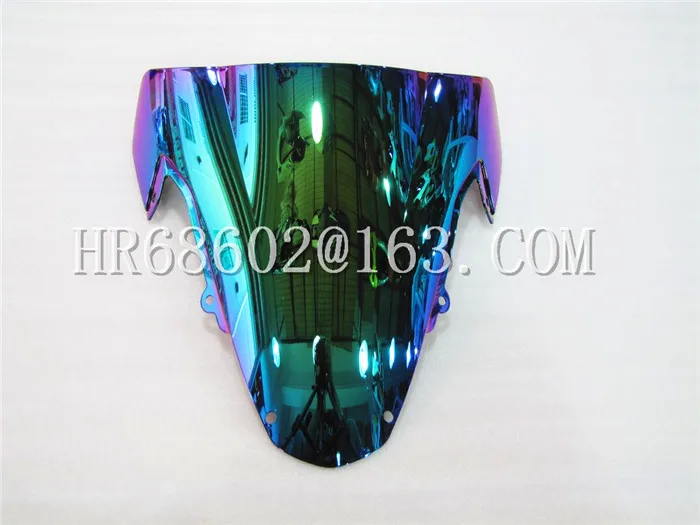 

For Suzuki GSXR 1000 R K3 2003 2004 gsxr 1000 r k3 03 04 Iridium Windshield WindScreen Double Bubble