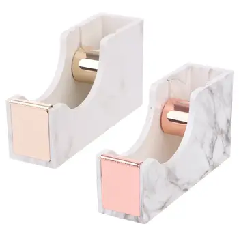 

Marble Desktop Adhesive Tape Dispenser Cutter Metal Core Office School Supplies Tape Dispenser Office Supplies
