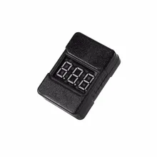 New BX100 1 8S Lipo font b Battery b font Voltage Tester Low Voltage Buzzer Alarm