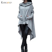 New Irregular Hoodies Tracksuit For Women Pullovers Hoody Sweatshirts Warm Moleton Feminino Winter Coat Camisolas drop