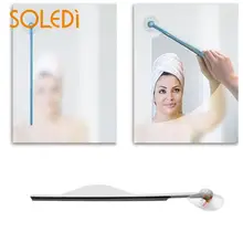 חלון מגב אמבטיה שטוח מראה חלון זכוכית מגב מנקה יניקה להב מברשת למטבח אמבטיה מקלחת(China)