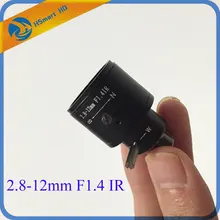 2.8-12mm M12 Manual Focus Zoom MTV Lens For 1/3″&1/4″CCTV Security CCD Mini Camera DVR Systems