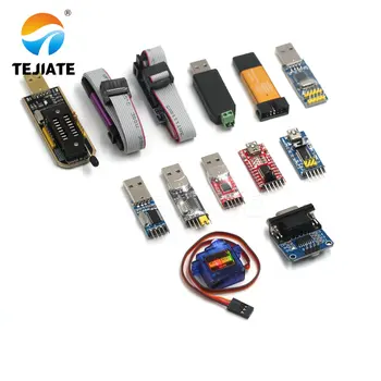 

USB TTL ISP Programmer mini ST-LINK V2 SG90 AVR JTAG ICE USB STM32 emulator download super protection PL2303XH