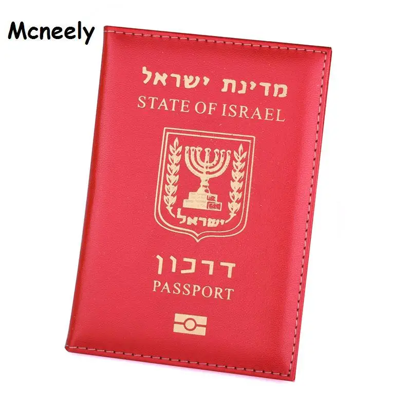 Израиль путешествия Обложка для паспорта женские милые мягкие из искусственной кожи Обложка для паспорта путешествия кошелек чехол для