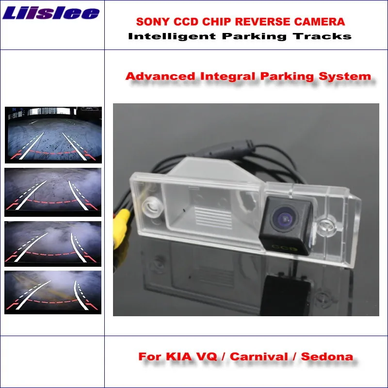 

Liislee Rear Rear Camera For KIA VQ / Carnival / Sedona Intelligent Parking Tracks Backup Reverse / Dynamic Guidance Tragectory