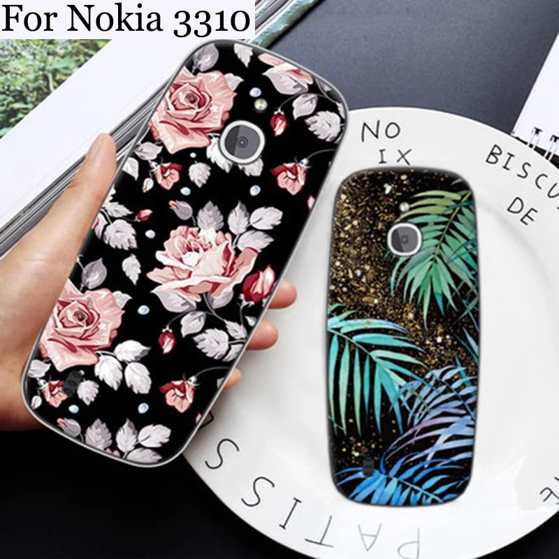 Модные чехлы для телефонов Nokia 3310 милый мультяшный мягкий чехол-накладка чехол