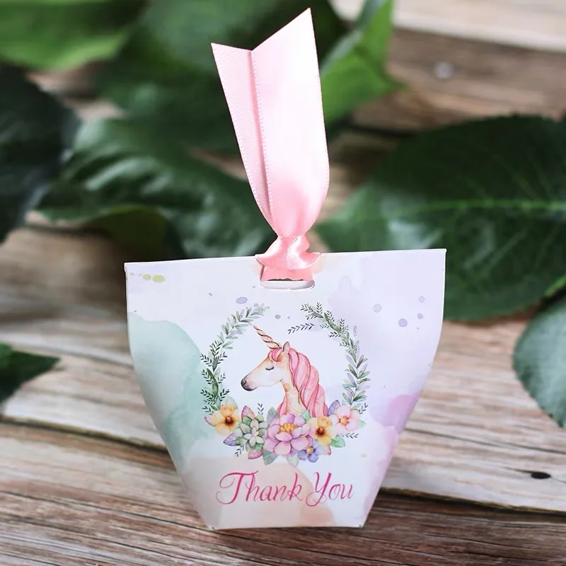 100 шт креативный Фламинго/эвкалипт/единорог/листья/цветы/мраморные ...