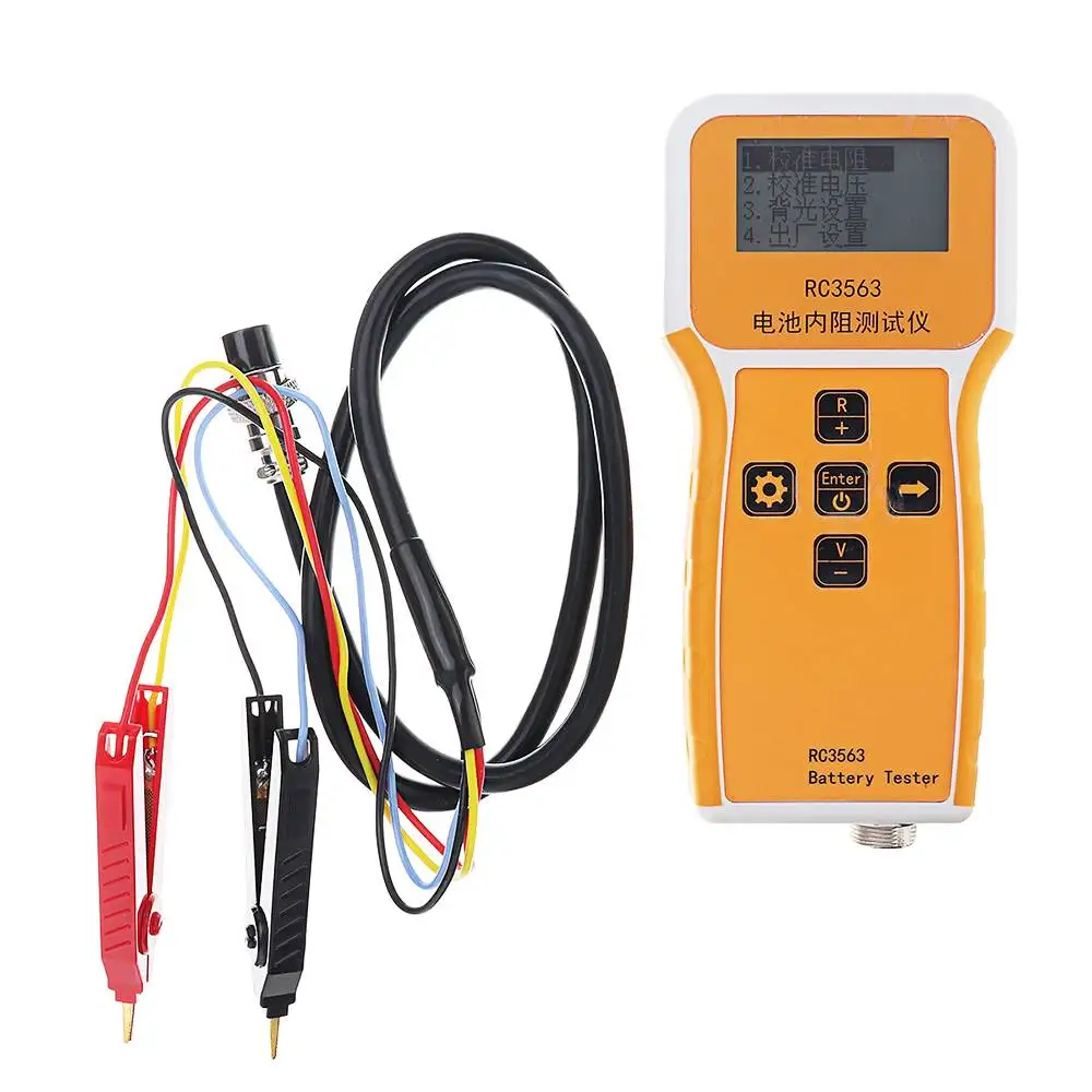 

New Battery Internal Resistance Tester Lithium Battery Nickel Chromium Lead Acid Battery Test With Test Clip