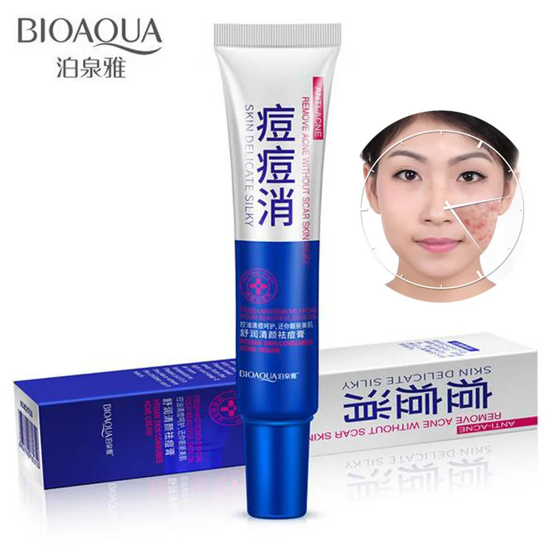 BIOAQUA Facial Cleanser Acne Treatment Face Black Washing Product Acne Remover Makeup Tool Anti
