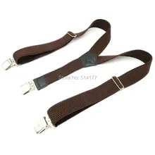 Мужские модные подтяжки брюки на подтяжках ремень 3 подтяжки с зажимами ширина 4 см мужья/Папа подарки tirantes Hombre