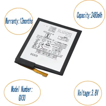 

10pcs/lot 2480mAh GV30 / GV 30 / SNN5972A Replacement Li-Polymer Battery For Motorola Moto Z XT1650-05 XT1650-01 XT1650-03