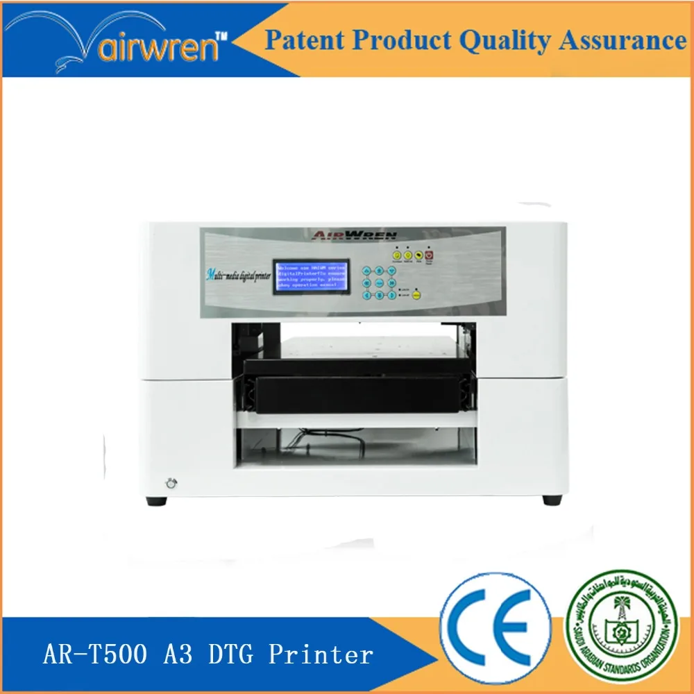 

new condition digital t-shirt printer cloth printing machine a3