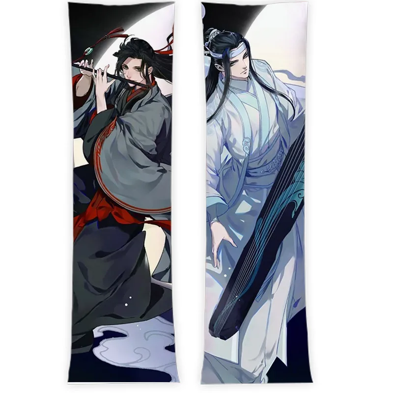 Китайская аниме Mo Dao Zu Shi Dakimakura Чехол для подушки Wei Wuxian Lan WangJi Grandmaster of Demonic Culture