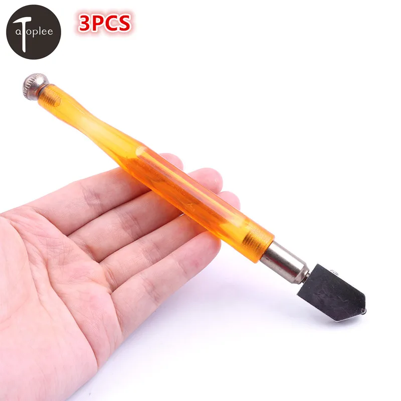 3PCS High Quality Hard Alloy Glass Cutter DIY Tile Mirror Cutting Knife
