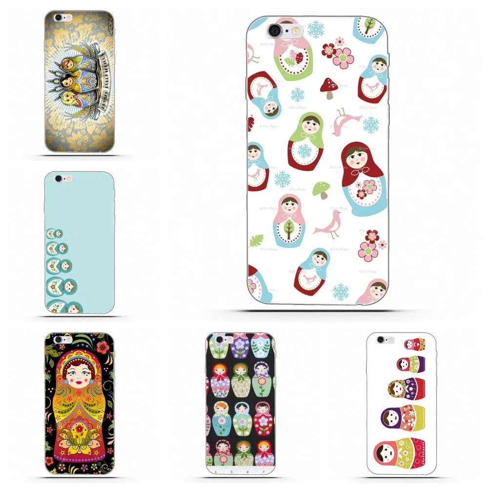 Для Apple iPhone X 4 4S 5 5C 5S SE 6 6S 7 8 Plus Мягкий протектор прекрасный мультфильм русские