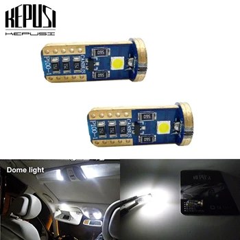 

2x Canbus LED T10 W5W SMD Car LED Light Interior Lamp Bulb White For honda accord civic2008 jazz city fit volvo s40 v50 XC60