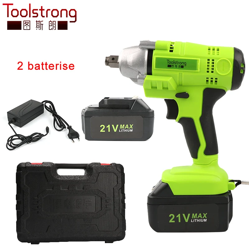 Toolstrong 21V li-ion 0-3300 об/мин 320n. m Электрический ударный гайковерт DIY бытовой электрический гайковерт беспроводная дрель беспроводной ключ IW01B