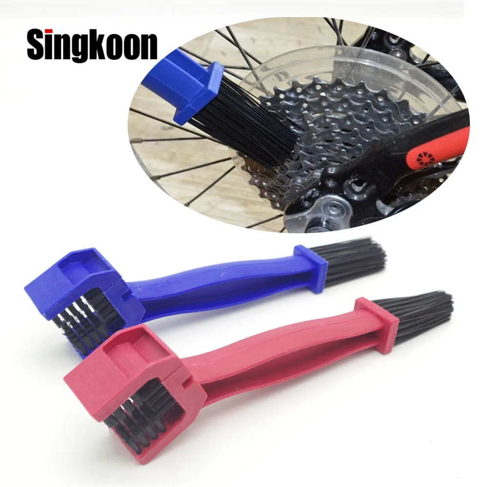 

Motorcycle Bicycle Chain Cleaing Brush Gear Grunge Brush Cleaner Outdoor Tools for HONDA CB 400 CB 500 CB600 599 919 Hornet 250