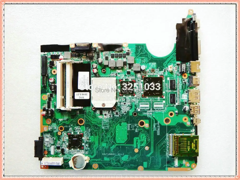 DAUT1AMB6E1 509451-001 ل جناح HP dv6 دفتر ل جناح HP دفتر DV6Z-1000 اللوحة المحمول DDR2 100% اختبار