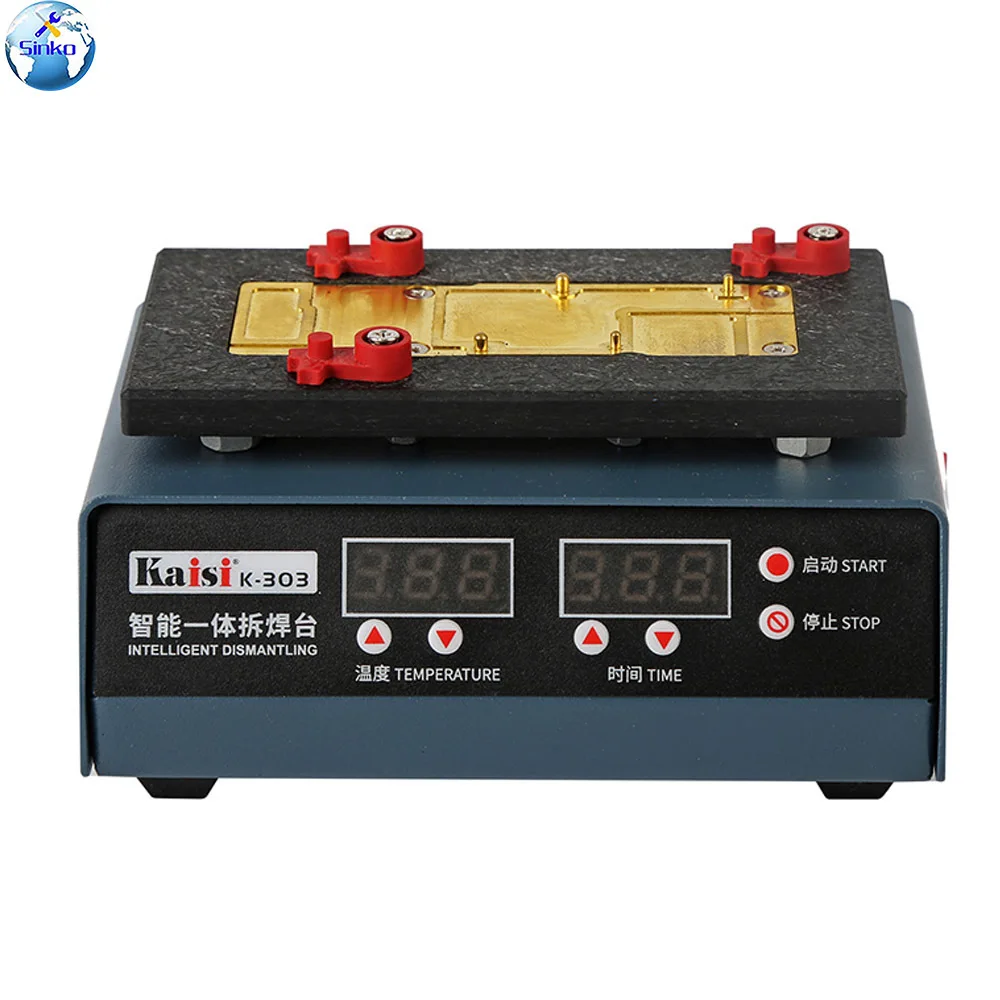 

Kaisi K-303 Intelligent Integrated Desoldering Station For IPhone X XS XS MAX Mainboard Heating Layered Rework Welding Platform