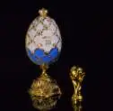 QIFU Новое поступление Россия футбольный стиль faberge яйцо для дома deocr - Цвет: MESSI-10