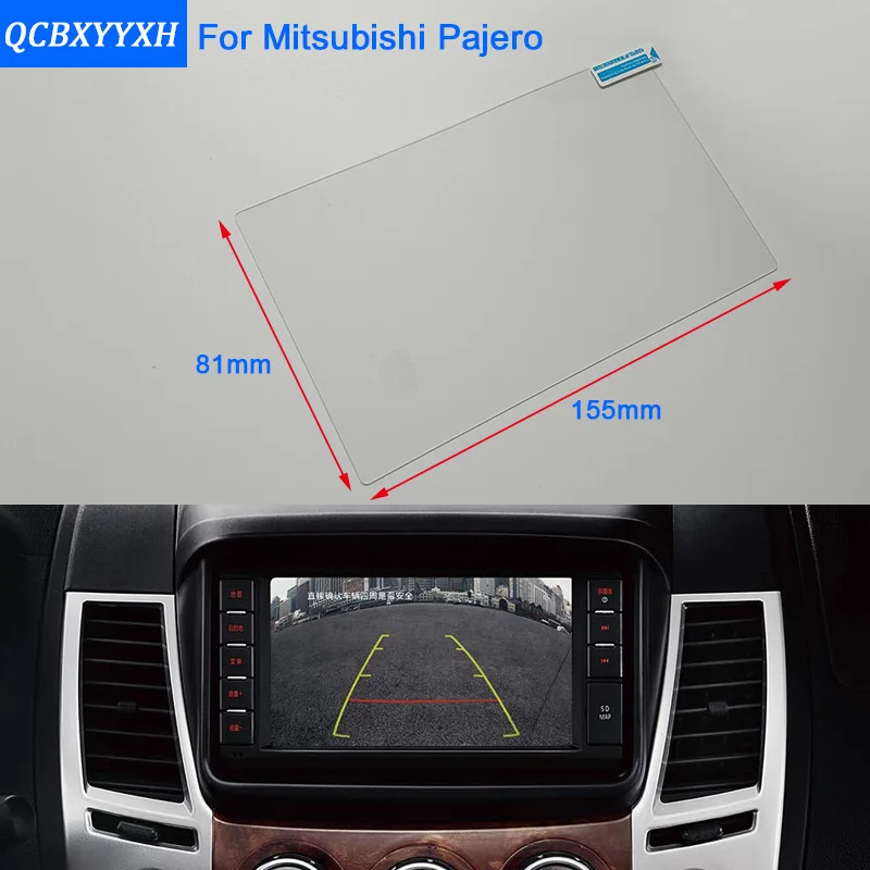 Для Mitsubishi Outlander Pajero Sport Car Styling GPS навигация экран стеклянная защитная пленка