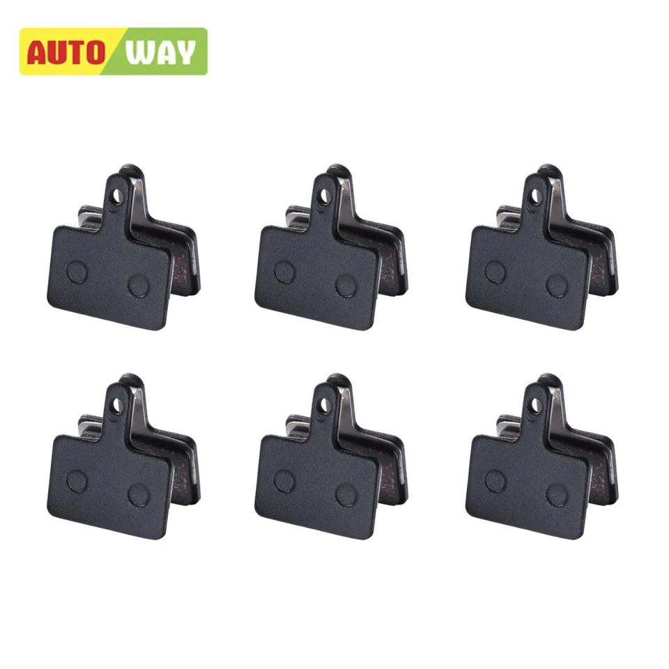 5 Pairs Bicycle Resin Disc Brake Pad Set For Shimano M375 M446 Tektro Auriga
