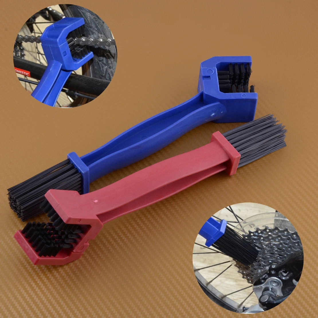 CITALL Car Motorcycle Bicycle Bike Plastic Steel Chain Gear Cleaning