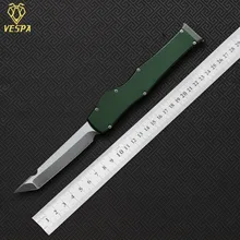Высокое качество VESPA версия VI лезвие ножа: M390(сатин) Ручка: алюминий+ TC4, ножи для выживания на открытом воздухе кемпинга EDC инструменты